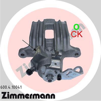 ZIMMERMANN Féknyereg 600.4.10041_ZIM