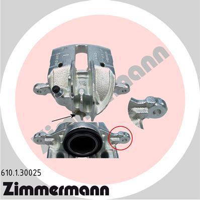 ZIMMERMANN Féknyereg 610.1.30025_ZIM