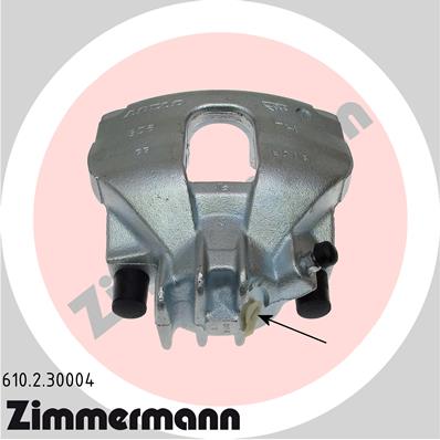 ZIMMERMANN Féknyereg 610.2.30004_ZIM