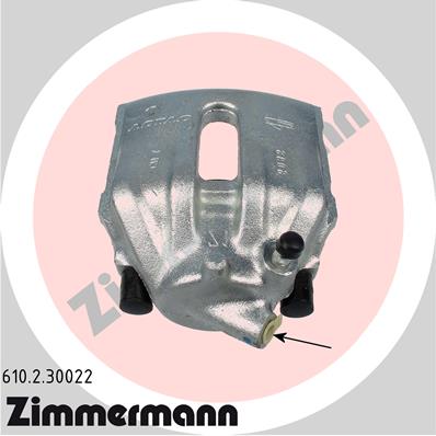 ZIMMERMANN Féknyereg 610.2.30022_ZIM