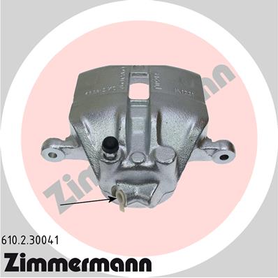 ZIMMERMANN Féknyereg 610.2.30041_ZIM