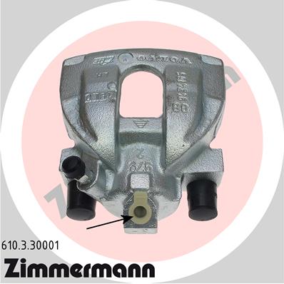 ZIMMERMANN Féknyereg 610.3.30001_ZIM