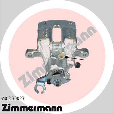 ZIMMERMANN Féknyereg 610.3.30023_ZIM