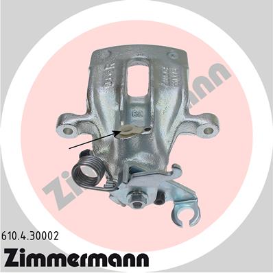 ZIMMERMANN Féknyereg 610.4.30002_ZIM