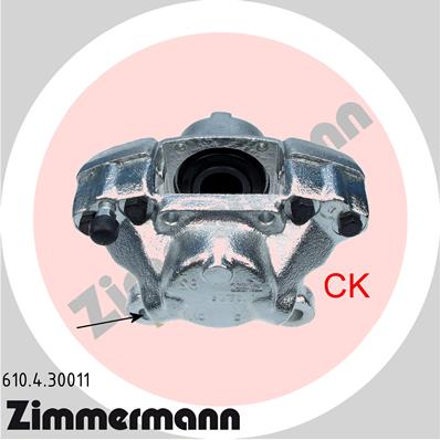 ZIMMERMANN Féknyereg 610.4.30011_ZIM