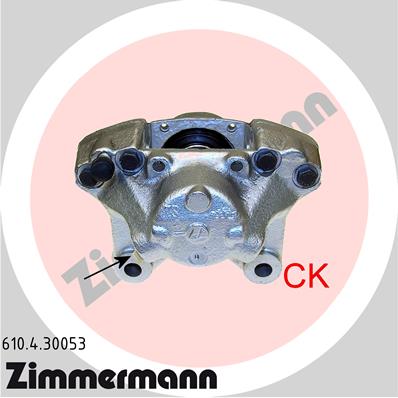 ZIMMERMANN Féknyereg 610.4.30053_ZIM