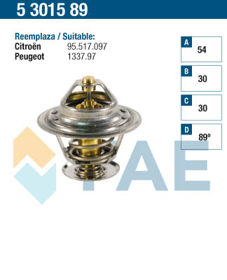 FAE Termosztát 5301589_FAE