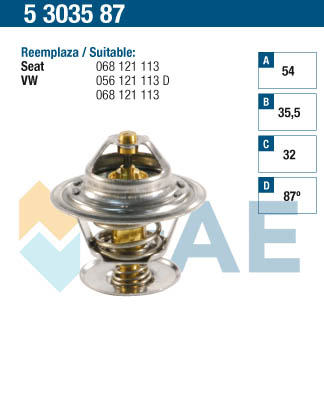 FAE Termosztát 5303587_FAE