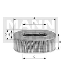 MANN-FILTER Levegőszűrő C2353_MANN