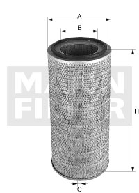 MANN-FILTER Levegőszűrő C24725_MANN