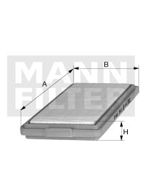 MANN-FILTER Levegőszűrő C3475_MANN