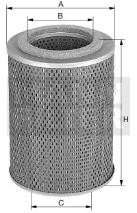 MANN-FILTER Olajszűrő H1496_MANN