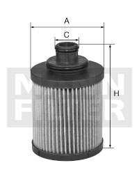 MANN-FILTER Olajszűrő betét HU7004X_MANN