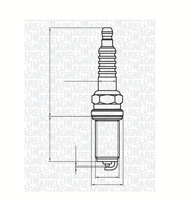 MAGNETI MARELLI Gyújtógyertya CT5KHMR11_MM