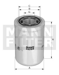 MANN-FILTER Szűrő, munkahidraulika WH980/1_MANN