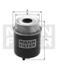 MANN-FILTER Üzemanyagszűrő WK8103_MANN